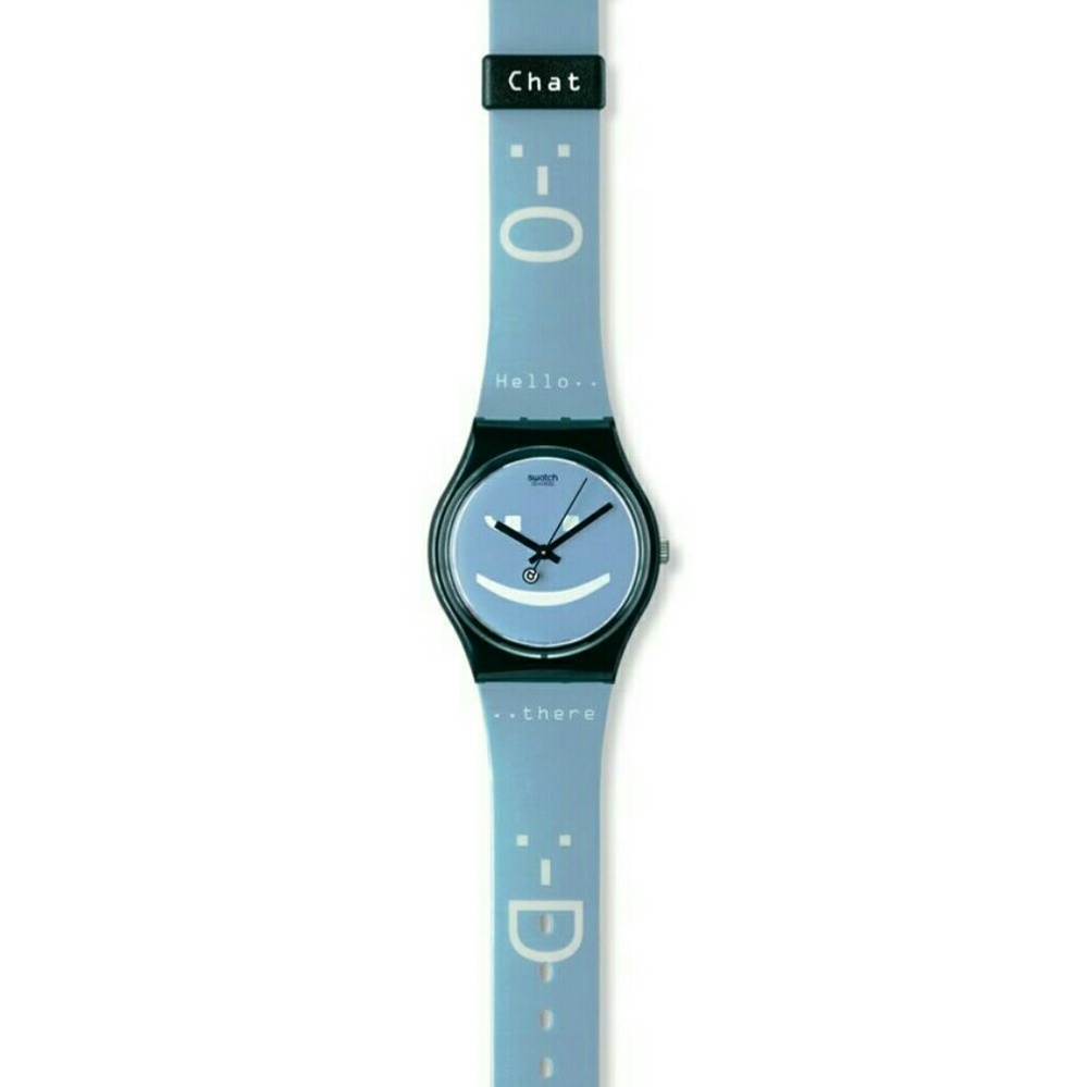 Swatch Watch Chat-Net (GB188) New In Box!